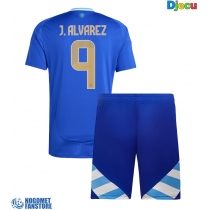 Argentina Julian Alvarez #9 Gostujuci Dres za djecu Copa America 2024 Kratak Rukav (+ Kratke hlače)